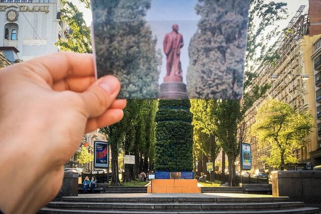 В Киеве нашли замену снесенному памятнику Ленину: появились фото