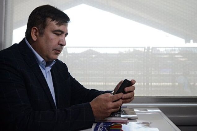 саакашвілі в поїзді