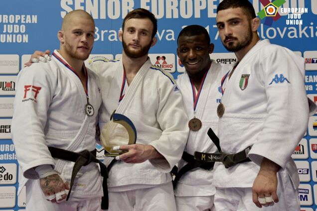Україна завоювала два 'золота' на Кубку Європи з дзюдо