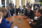 Путин, Меркель, Порошенко и Олланд