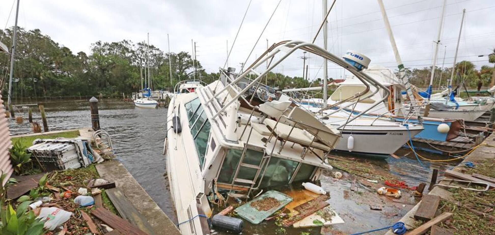 Майами после урагана 'Ирма'