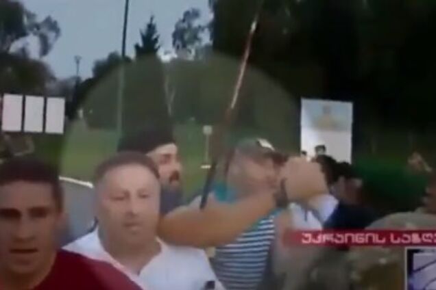 Бил защитников: задержан еще один скандальный участник прорыва Саакашвили в Украину