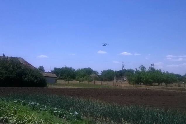 Російський бойовий вертоліт над Україною: журналісти встановили точне місце прольоту