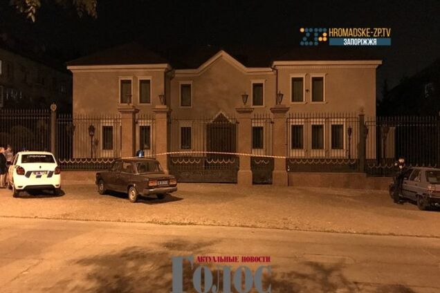 В Запорожье прогремел взрыв возле офиса Анисимова