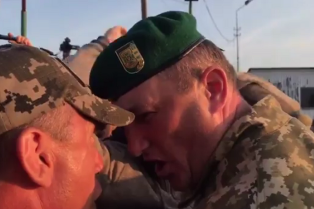 Гімн проти провокатора: український прикордонник яскраво поставив на місце 'помічника' Саакашвілі