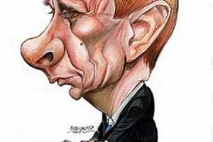 карикатура, Володимир Путін