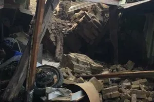 Прорыв трубы в Киеве