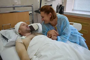 Семья бойца АТО
