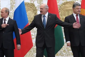Путин, Порошенко и Лукашенко