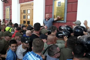 Штурм мэрии Одессы