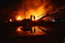 Пожар в Одессе