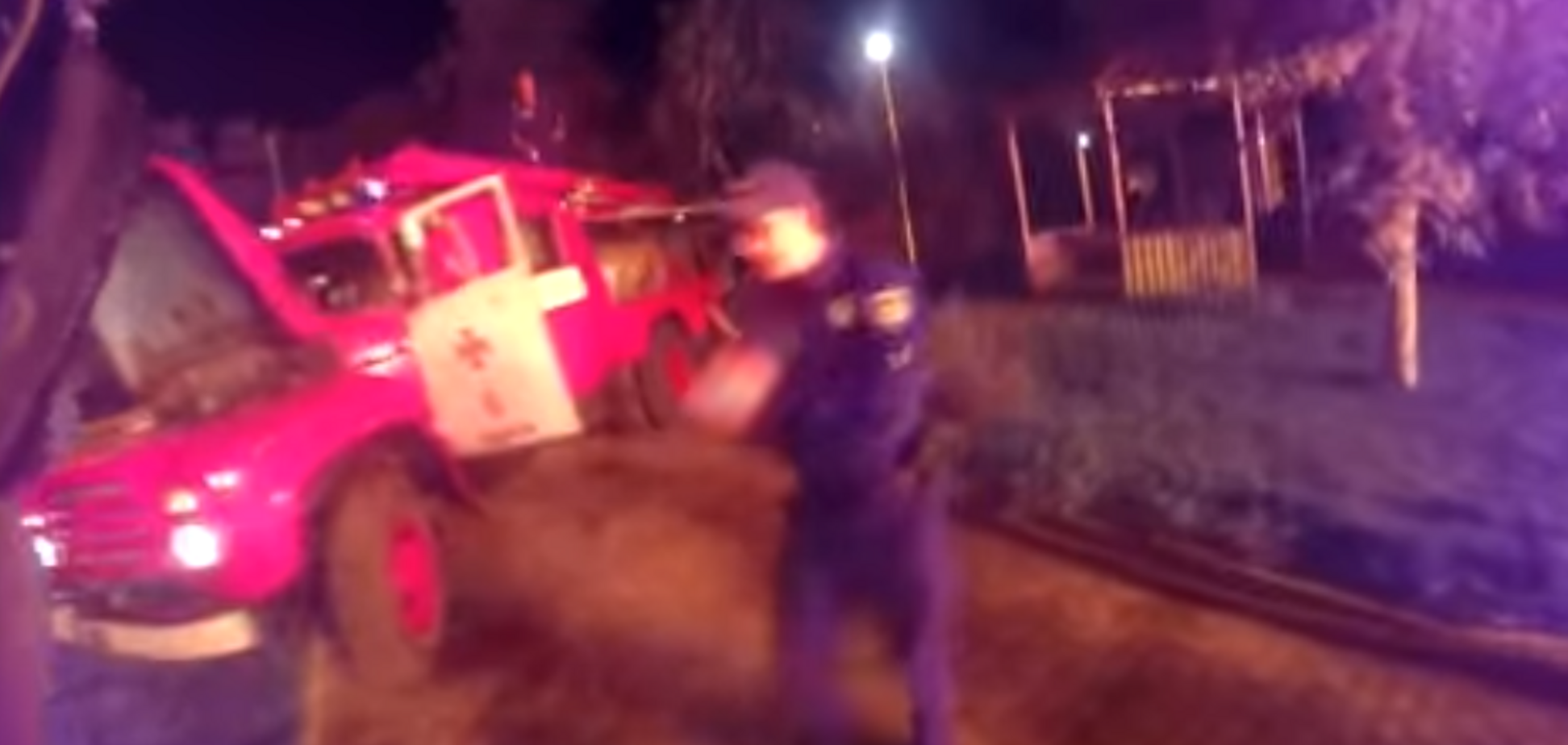 'З водою напряг': з'явилося відео ліквідації пожежі в дитячому таборі 'Вікторія'