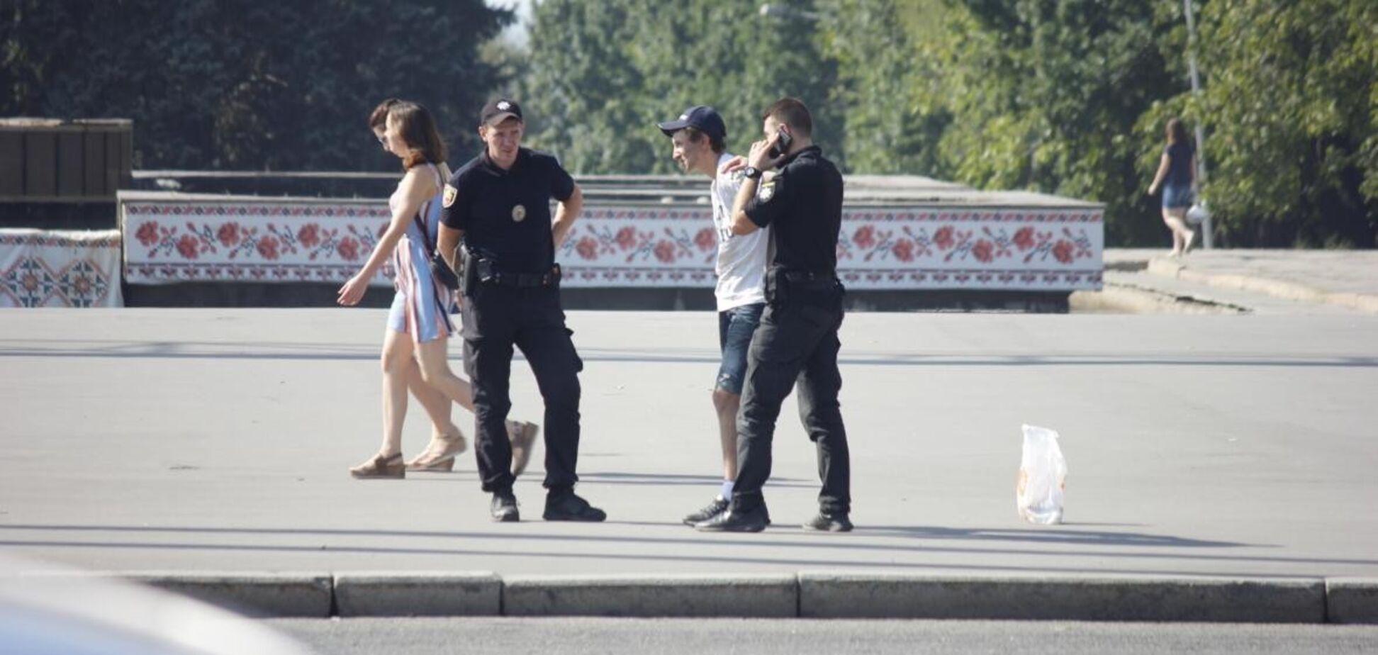 В Запорожье патрульные устроили погоню за грабителем в центре города (ВИДЕО)