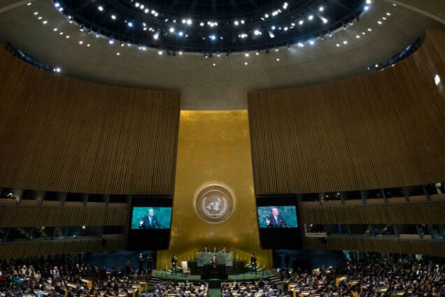 'Кремль готовится напасть': делегация России устроила демарш на заседании Генассамблеи ООН