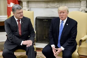 Порошенко и Трамп