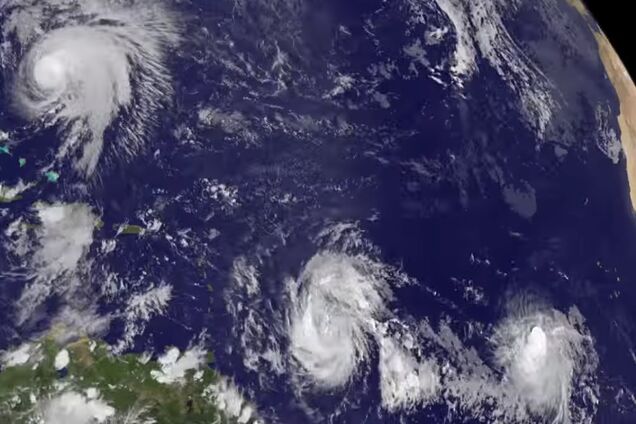 Руйнівний ураган 'Марія': NASA показало вражаюче відео з космосу