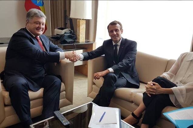 Путину не понравится: стало известно о чрезвычайно плодотворной встрече Порошенко и Макрона