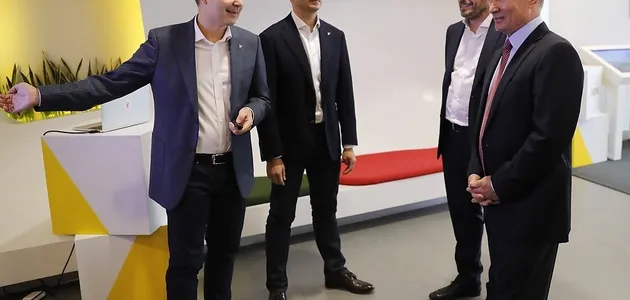 Путин в офисе Яндекса