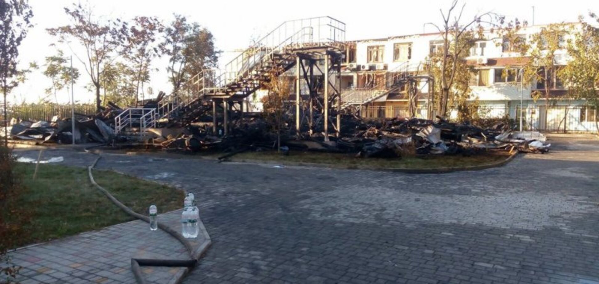 В Одессе вице-мэр ушла в отставку после пожара в лагере 'Виктория'