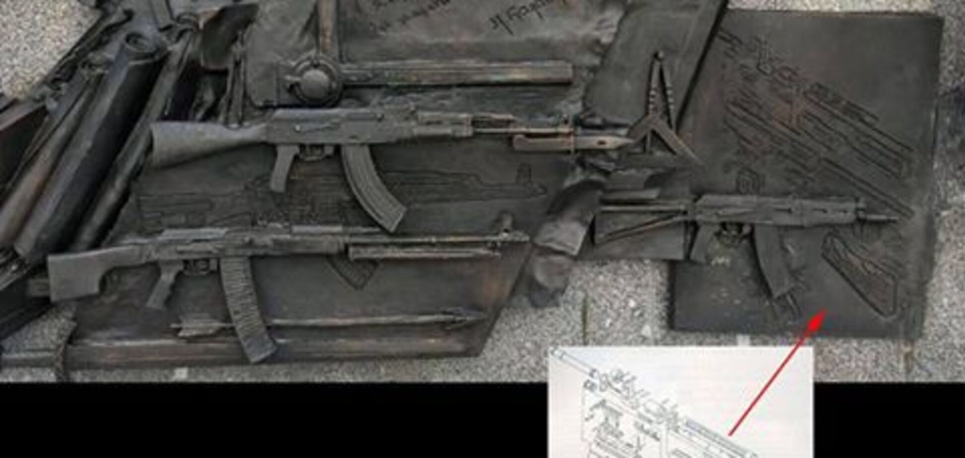 'Русские воришки': стало известно о новом конфузе с памятником Калашникову в Москве