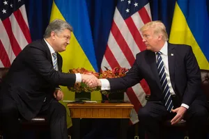 Порошенко Трамп