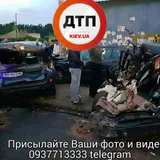 Разгромлены шесть машин и киоск: в Киеве произошло жесткое ДТП