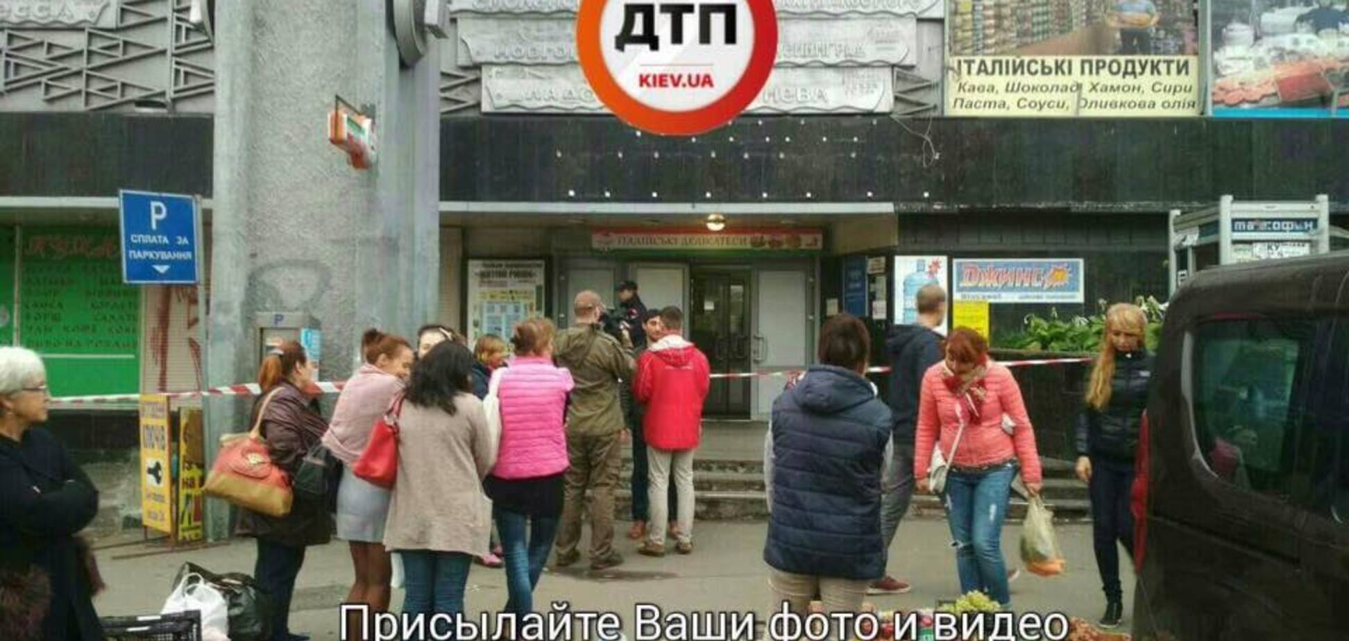 Людей эвакуировали: стало известно о ЧП на крупном рынке в Киеве