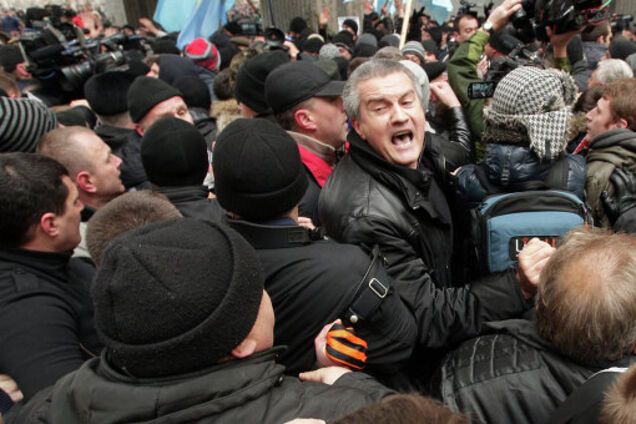 Аксьонов Крим протест