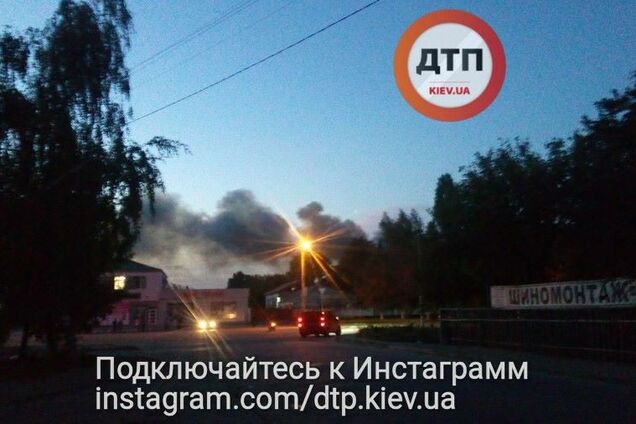 Мощный пожар на заводе под Киевом: подробности ЧП