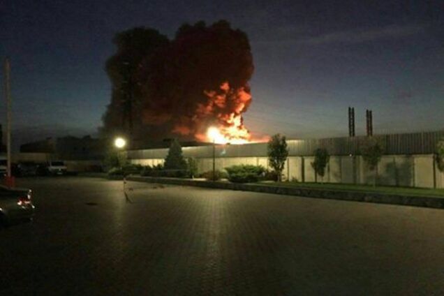 Миллионы долларов убытков: появились детали пожара на заводе на Киевщине