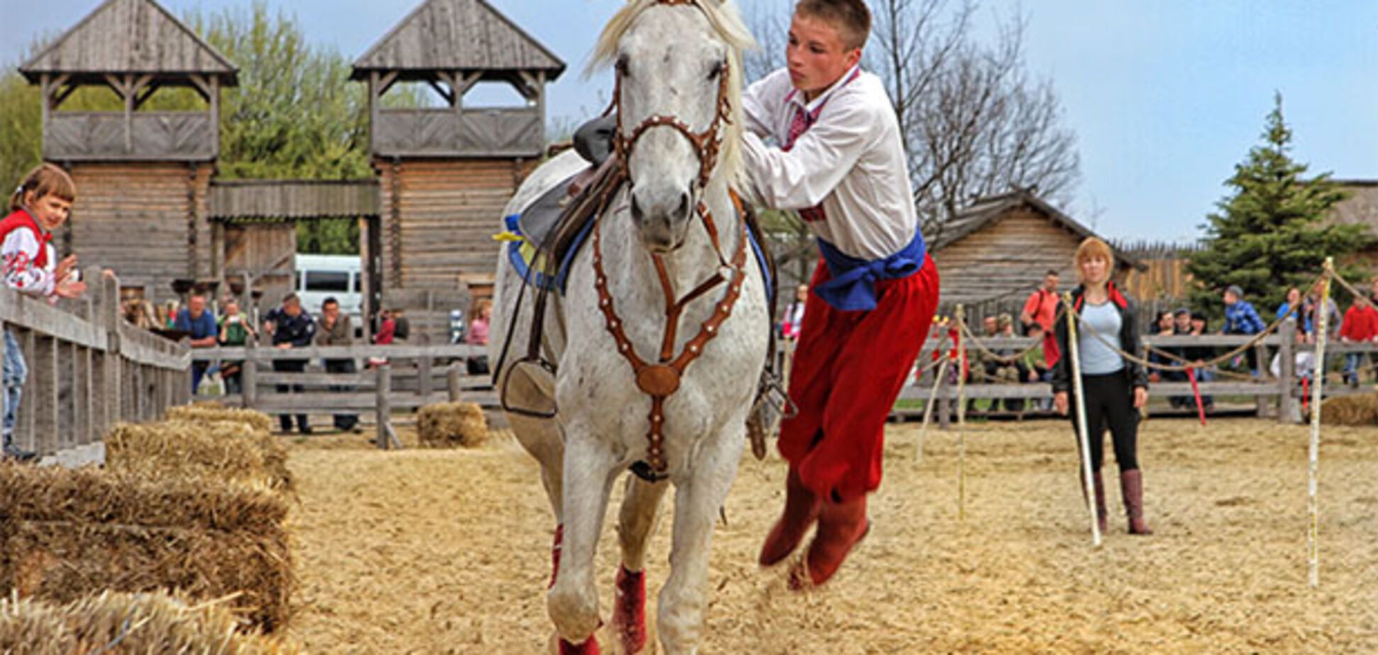 На выходных под Киевом будут соревноваться конные каскадеры