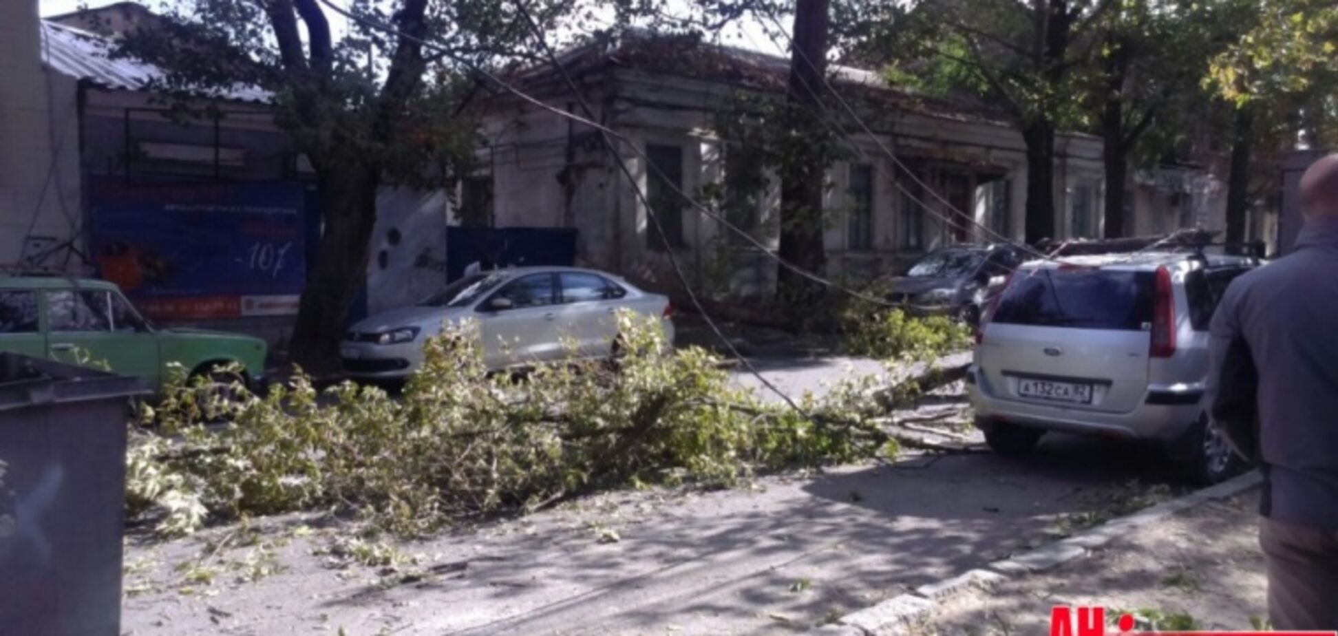 Ураган обрушился на Крым: последствия непогоды