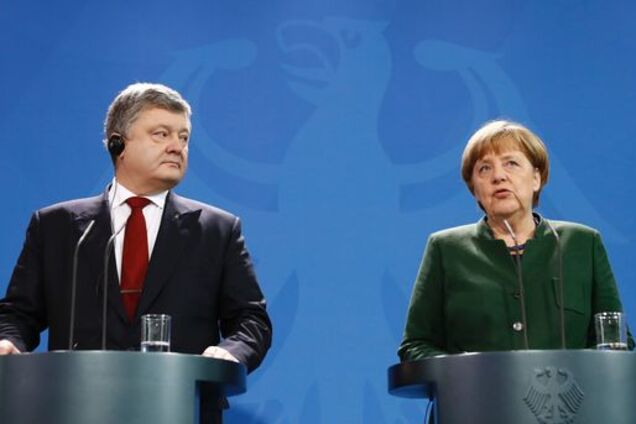 Порошенко Меркель