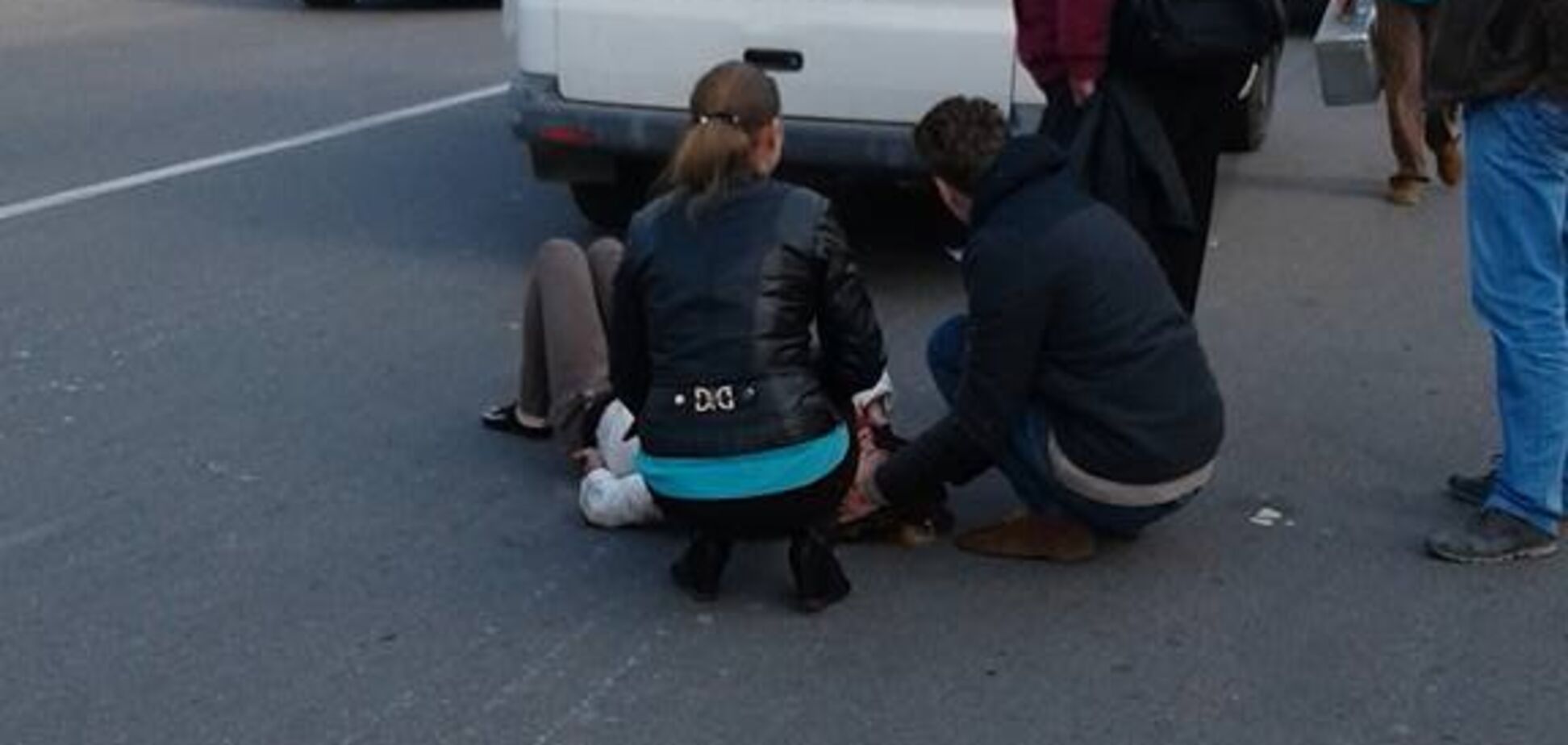 ДТП на переходе