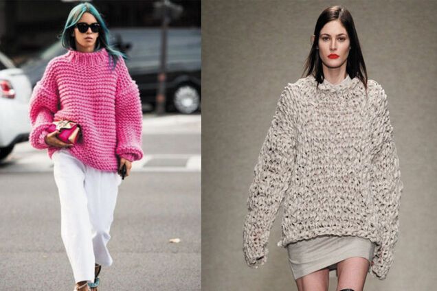 Модные свитера