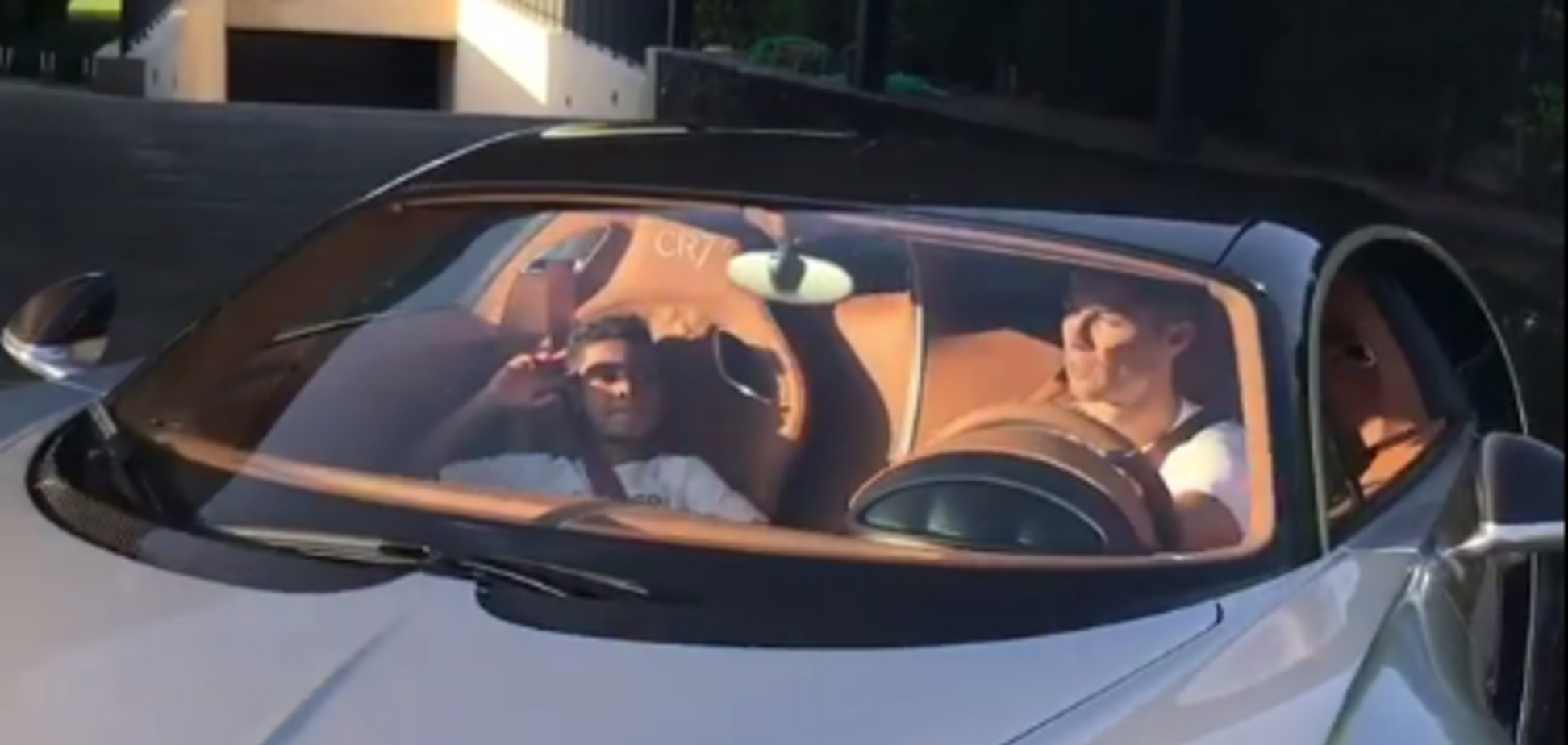 Криштиану Роналду Bugatti