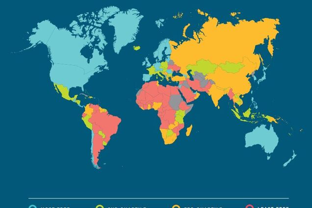 Україна втратила 14 позицій у рейтингу економічних свобод