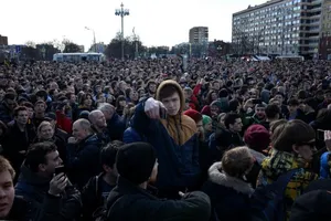 Протесты в России