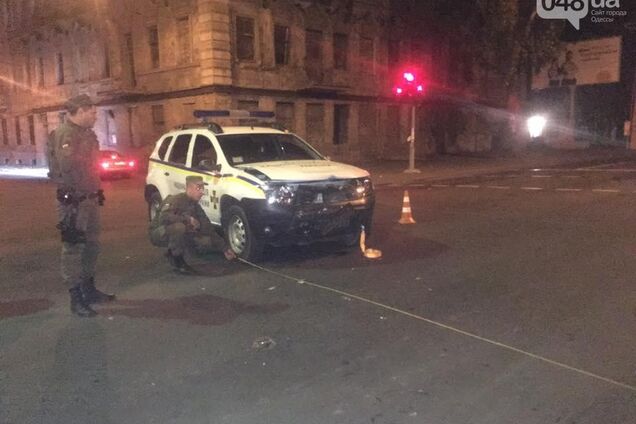 В Одессе бойцы Нацгвардии устроили ДТП на служебном авто
