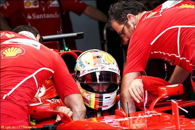 Катастрофа в Ferrari: Феттель не смог выехать на квалификацию и будет стартовать последним