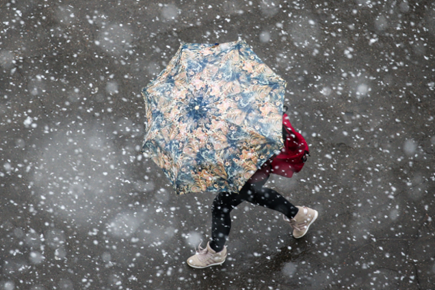 Зима близко: на Прикарпатье выпал снег