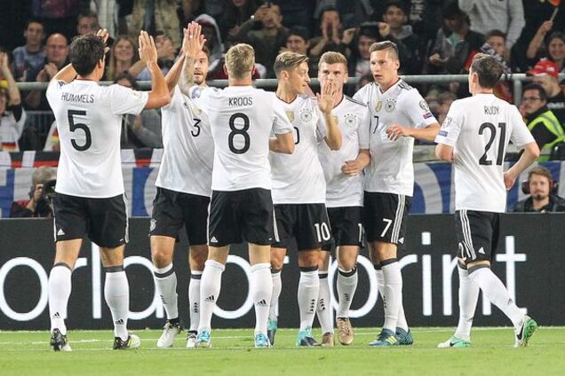 Германия Норвегия 6-0