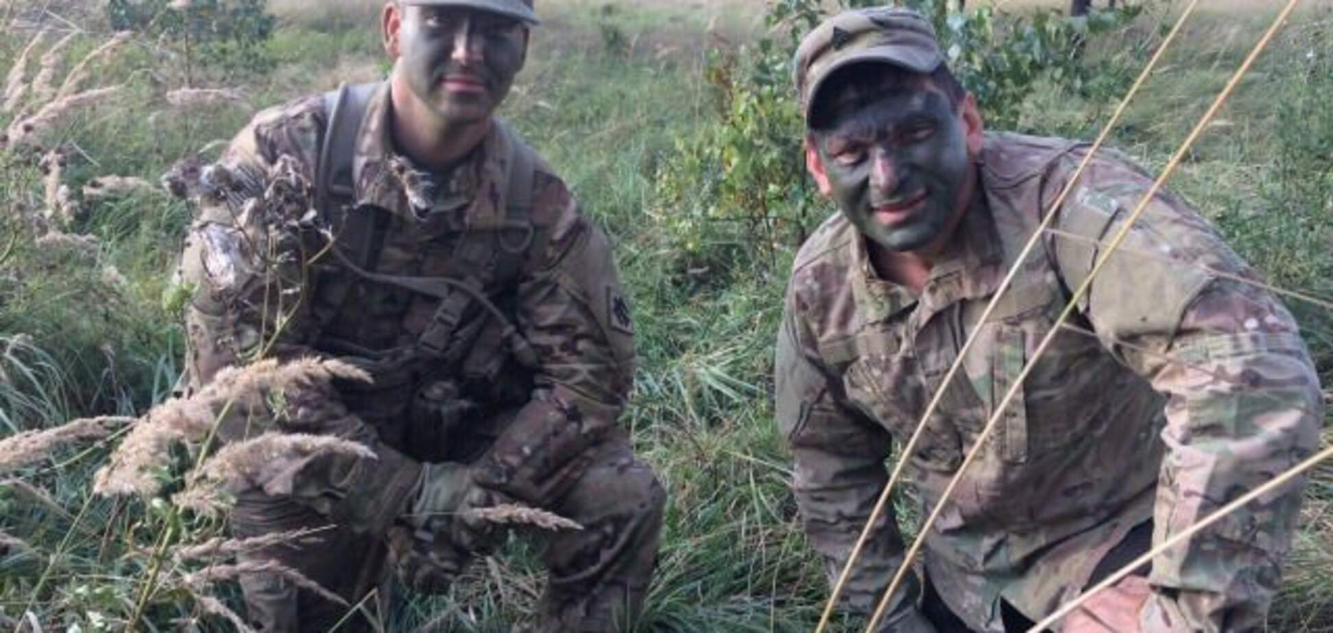 'В окопах на Донбасі легше': з'явилося кумедне фото з військових навчань НАТО і України