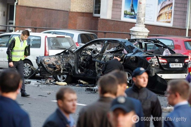 'Бомба была в салоне': появились детали взрыва в центре Киева