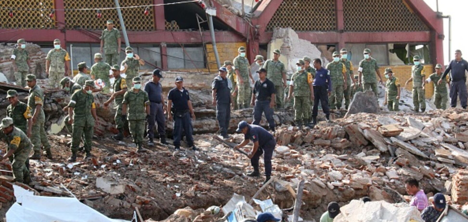 Землетрус століття у Мексиці: кількість жертв перевищила 60 осіб