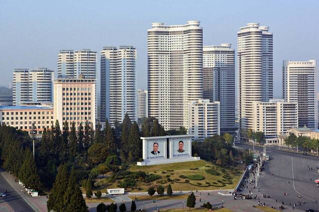 'Секретную' столицу КНДР сняли с высоты птичьего полета: в сеть попало редкое видео