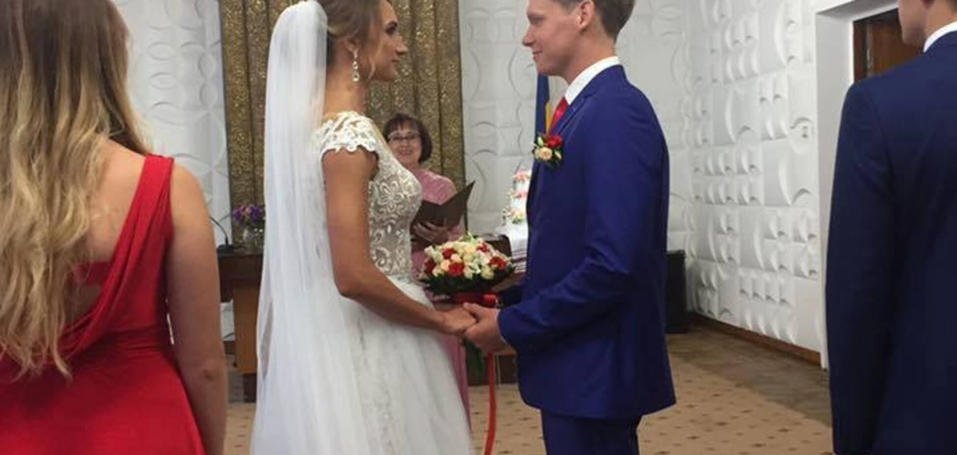 25-летний запорожский спортсмен Сергей Фролов женился