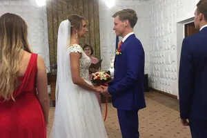 25-летний запорожский спортсмен Сергей Фролов женился