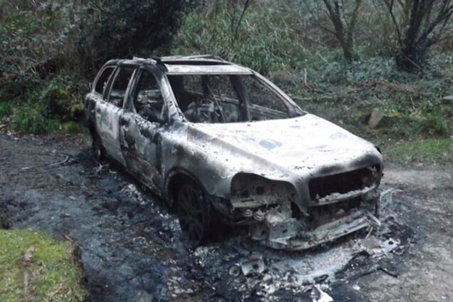 Пытали и сожгли: опубликованы жуткие фото с места расправы над украинским бойцом в Европе