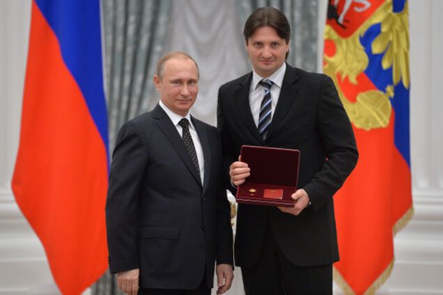 Владимир Путин и Эдгар Запашный